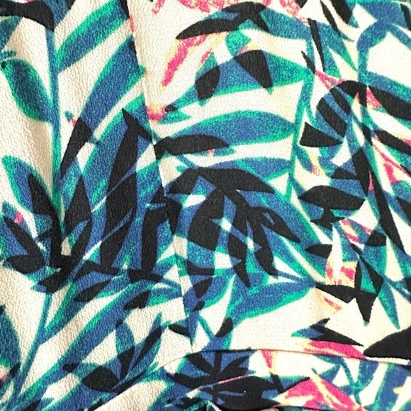 Revolve Greylin Fern Mini Dress in Lagoon Small Resort Summer Tropical Plunge - Picture 11 of 15